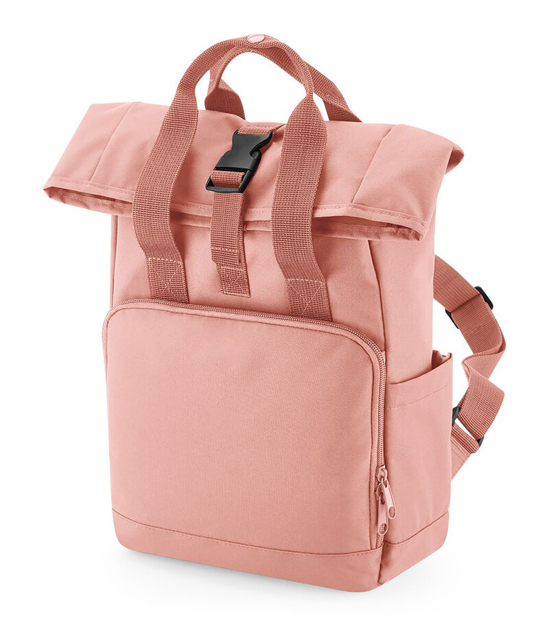 BagBase_Recycled-Mini-Twin-Handle-Roll-Top-Backpack_BG118S_Blush-pink