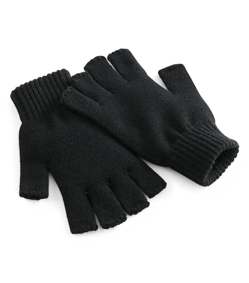 Beechfield_Fingerless-Gloves_B491_Black