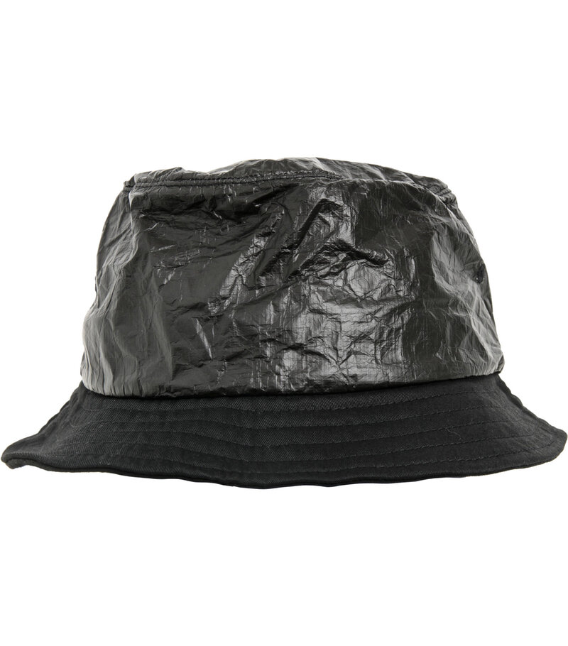 Flexfit-Yupoong_Crinkled-Paper-Bucket-Hat_FF5003CP_5003CP_black_left
