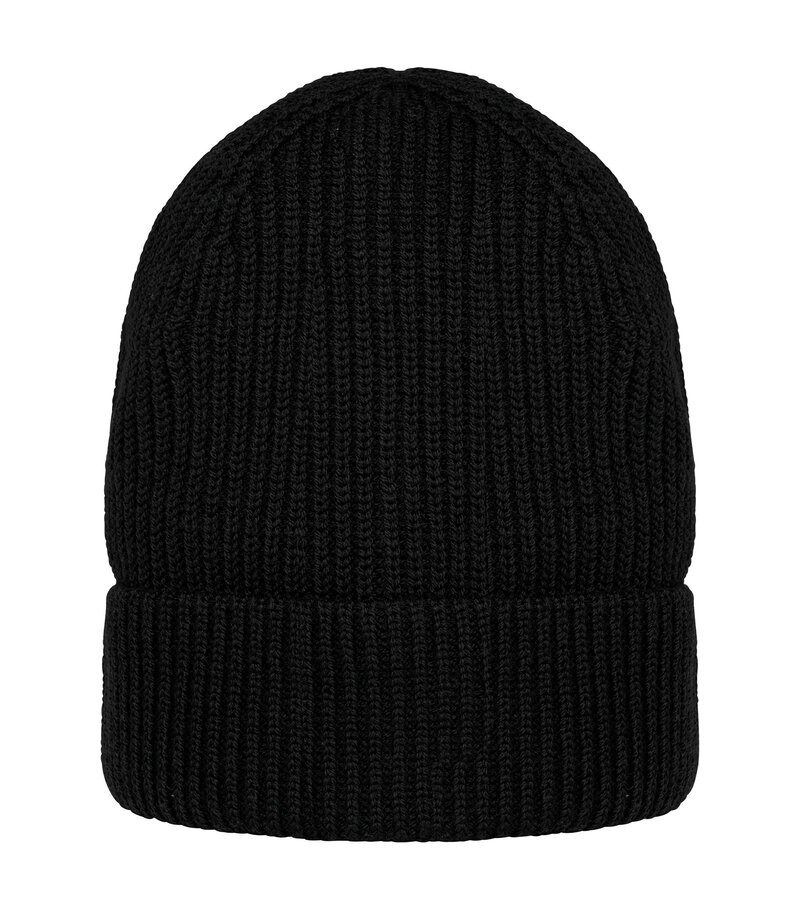 Native-Spirit_Eco-Friendly-Unisex-Merino-Wool-Beanie_NS015_BLACK