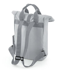 BagBase_Recycled-Mini-Twin-Handle-Roll-Top-Backpack_BG118S_Light-Grey-rear
