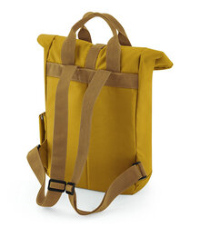 BagBase_Recycled-Mini-Twin-Handle-Roll-Top-Backpack_BG118S_Mustard-rear