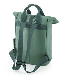 BagBase_Recycled-Mini-Twin-Handle-Roll-Top-Backpack_BG118S_Sage-Green-rear