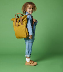 BagBase_Recycled-Mini-Twin-Handle-Roll-Top-Backpack_BG118S_mustard_lifestyle_211423