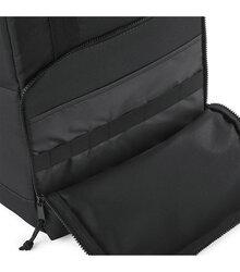 BagBase_Recycled-Twin-Handle-Cooler-Backpack_BG287_Black-organiser-pocket