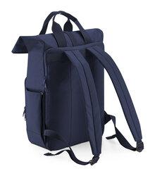 BagBase_Recycled-Twin-Handle-Roll-Top-Laptop-Backpack_BG118L_Navy-Dusk-rear