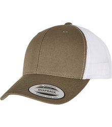 Flexfit-Yupoong_Recycled-Retro-Trucker-Cap-2-Tone_FF6606RT_6606RT_olive-white_angle