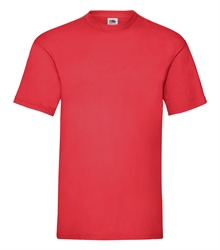 Fruit-of-the-loom-Valueweight-T-shirt-61-036-40-red-front