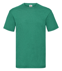 Fruit-of-the-loom-Valueweight-T-shirt-61-036-RX-retro-heather-green-front