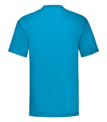 Fruit-of-the-loom-Valueweight-T-shirt-61-036-ZU-azure-blue-back