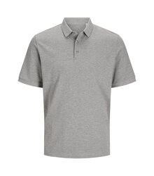 Jack-Jones-Produkt-Blanks_PKTGMS-Blank-Basic-Polo-Pique-SS_12257556_Light-Grey-Melange_front_5715515256488_001