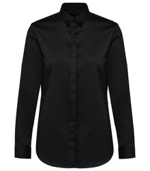 Kariban-Premium_Ladies-Long-Sleeved-Twill-Shirt_PK507_BLACK