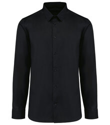 Kariban-Premium_Mens-Long-Sleeved-Poplin-Shirt_PK504_BLACK
