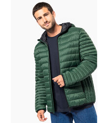 Kariban_Mens-lightweight-hooded-padded-jacket_K6110_forest-green_front-angle-open_2024