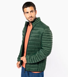 Kariban_Mens-lightweight-padded-jacket_K6120-3_forest-green_front-angle-open_2024