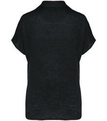 Native-Spirit_Ladies-linen-polo-shirt_NS221-B_BLACK