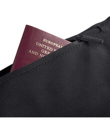 Quadra_Belt-Bag_QD12-Black-rear-zippered-pocket