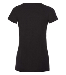 Russell-Childrens-v-neck-HD-T-166F-black-side