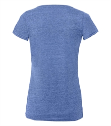 Russell-Childrens-v-neck-HD-T-166F-blue-marl-back