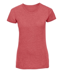 Russell-Ladies-HD-T-165F-red-marl-front