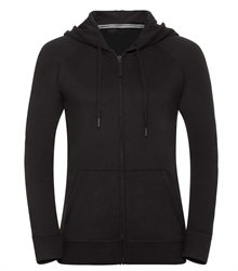 Russell-Ladies-HD-Zipped-Hood-284F-Black-front