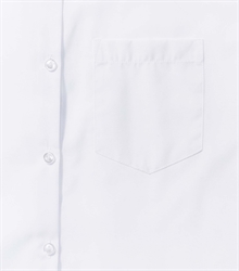 Russell-Ladies-Short-Sleeve-Fitted-Polycotton-Poplin-Shirt-935F-white-detail-1