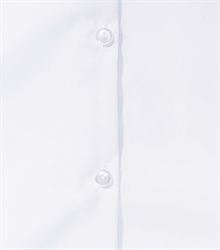 Russell-Ladies-Short-Sleeve-Fitted-Polycotton-Poplin-Shirt-935F-white-detail-2