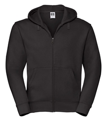 Russell-Mens-Authentic-Zipped-Hood-266M-black-bueste-front
