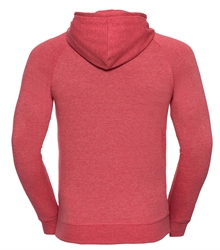 Russell-Mens-HD-Hooded-Sweat-281M-Red-marl-back
