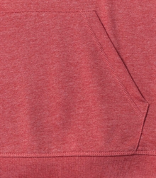 Russell-Mens-HD-Hooded-Sweat-281M-Red-marl-detail