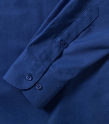Russell-Mens-Long-Sleeve-Classic-Oxford-Shirt-932M-bright-royal-detail-2