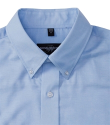 Russell-Mens-Long-Sleeve-Classic-Oxford-Shirt-932M-oxford-blue-detail