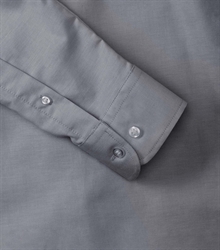 Russell-Mens-Long-Sleeve-Classic-Oxford-Shirt-932M-silver-detail-2