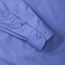 Russell-Mens-Long-Sleeve-Classic-Polycotton-Poplin-Shirt-934M-Corporate-blue-detail-2