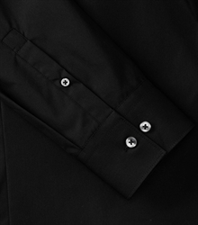 Russell-Mens-Long-Sleeve-Fitted-Ultimate-Stretch-Shirt-960M-black-detail-2