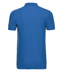 Russell-Mens-Stretch-Polo-566M-azure-blue-back