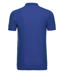 Russell-Mens-Stretch-Polo-566M-bright-royal-back
