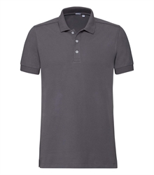 Russell-Mens-Stretch-Polo-566M-convoy-grey-front