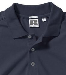 Russell-Mens-Stretch-Polo-566M-french-navy-detail