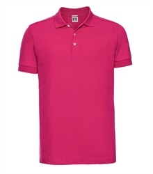 Russell-Mens-Stretch-Polo-566M-fuchsia-bueste-front