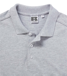 Russell-Mens-Stretch-Polo-566M-light-oxford-bueste-detail