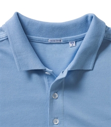 Russell-Mens-Stretch-Polo-566M-sky-detail