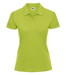 Russell-polo-569F-lime-bueste-front
