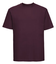 Russell_Authentic-Classic-T-Shirt_180M_burgundy_front