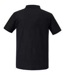 Russell_Authentic-Eco-Polo_570M_0R570M036_Black_back