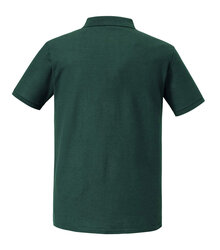 Russell_Authentic-Eco-Polo_570M_0R570M038_Bottle-green_back