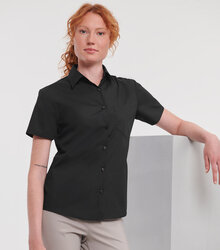 Russell_Ladies-Short-Sleeve-Polycotton-Easy-Care-Poplin-S_935F_0R935F036_Model_front
