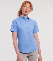 Russell_Ladies-Short-Sleeve-Polycotton-Easy-Care-Poplin-S_935F_0R935F0CP_Model_front