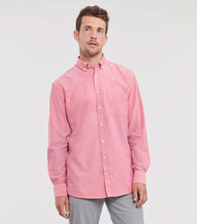 Russell_Mens-LS-Tailored-Washed-Oxford-Shirt_920M_0R920M0RE_Model_full
