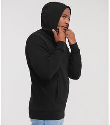 Russell_Pure-Organic-High-Collar-Hooded-Sweat_209M_0R209M036_Model_side